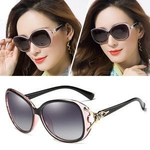 KINGSEVEN Polarized Sunglasses with Crystal Fox